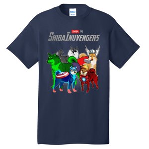 Shibainuvengers Shiba Inu Dog Mothers Day Tall T-Shirt