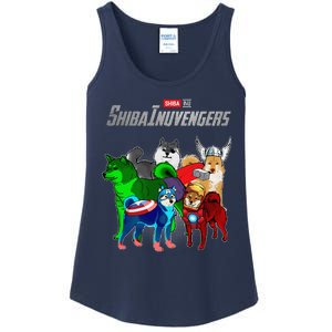 Shibainuvengers Shiba Inu Dog Mothers Day Ladies Essential Tank