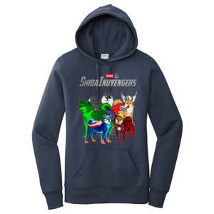 Shibainuvengers Shiba Inu Dog Mothers Day Women's Pullover Hoodie