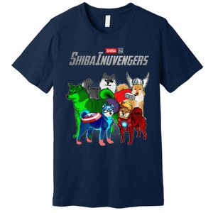 Shibainuvengers Shiba Inu Dog Mothers Day Premium T-Shirt