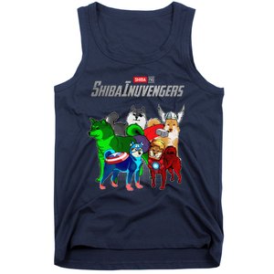 Shibainuvengers Shiba Inu Dog Mothers Day Tank Top