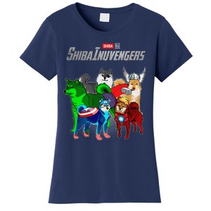 Shibainuvengers Shiba Inu Dog Mothers Day Women's T-Shirt