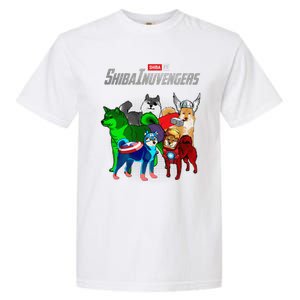 Shibainuvengers Shiba Inu Dog Mothers Day Garment-Dyed Heavyweight T-Shirt