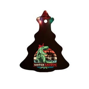 SISTERSAURUS Ceramic Tree Ornament