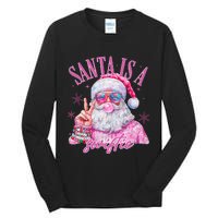 Sunglasses Santa Is A Swifty Santa Christmas Tall Long Sleeve T-Shirt