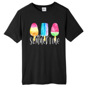 Sweet Summertime Ice Cream Family Vacation Popsicle Beach Tall Fusion ChromaSoft Performance T-Shirt