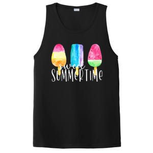 Sweet Summertime Ice Cream Family Vacation Popsicle Beach PosiCharge Competitor Tank