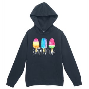 Sweet Summertime Ice Cream Family Vacation Popsicle Beach Urban Pullover Hoodie