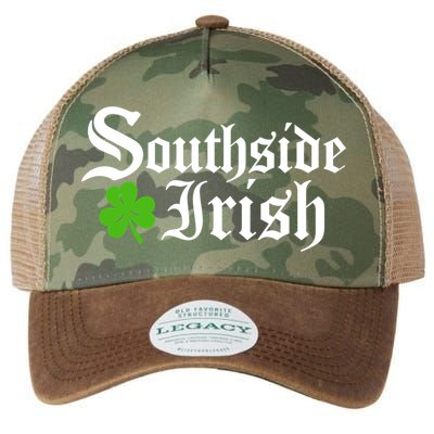 South Side Irish Chicago St Patricks Day Funny Gift Legacy Tie Dye Trucker Hat