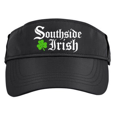 South Side Irish Chicago St Patricks Day Funny Gift Adult Drive Performance Visor