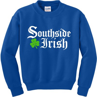 South Side Irish Chicago St Patricks Day Funny Gift Kids Sweatshirt