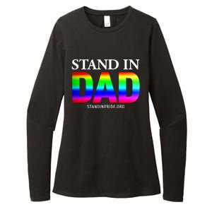 Standinpride Stand In Dad Pride Womens CVC Long Sleeve Shirt