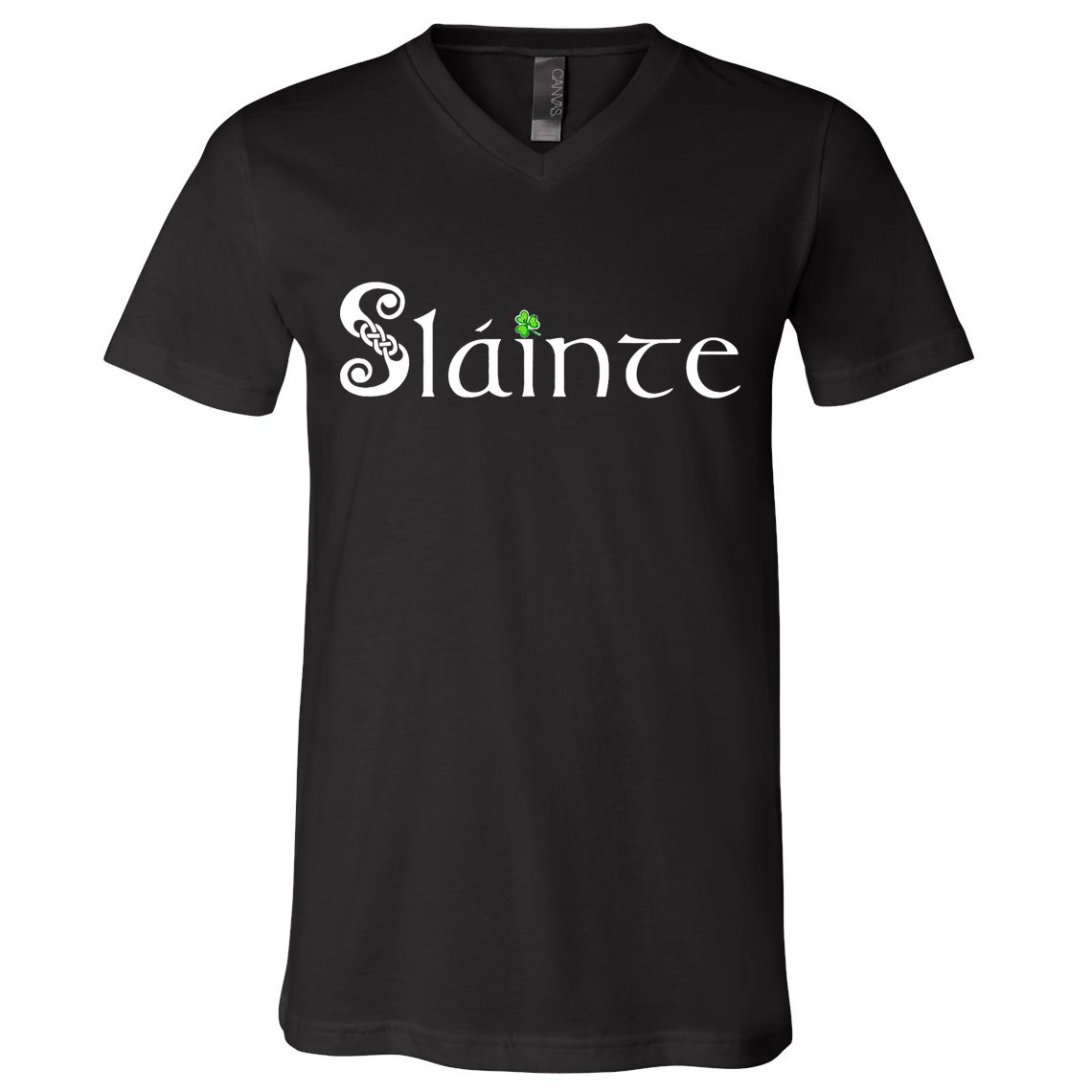 Slainte, Sláinte Irish Cheers, Health, St Patrick's Day V-Neck T-Shirt