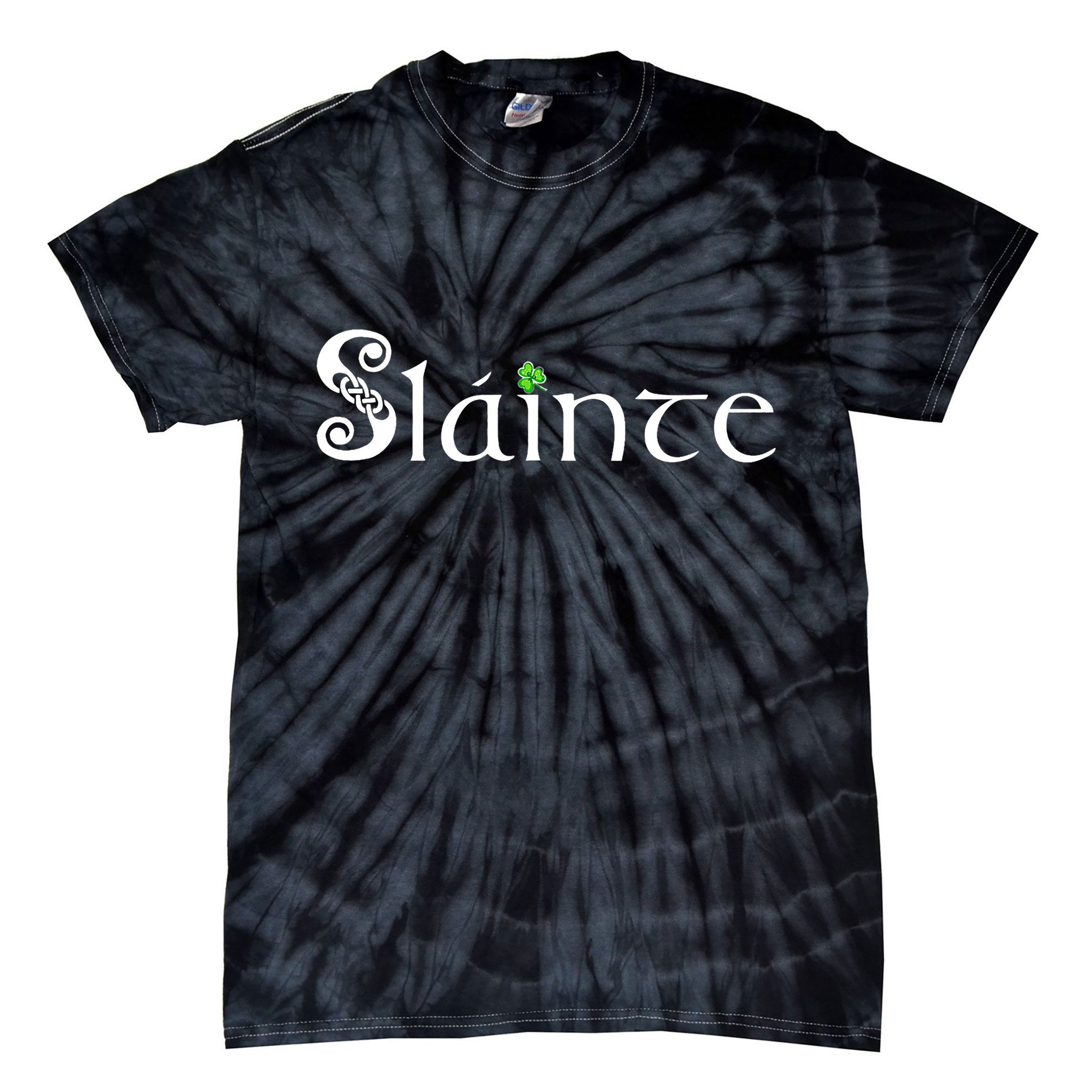 Slainte, Sláinte Irish Cheers, Health, St Patrick's Day Tie-Dye T-Shirt