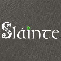 Slainte, Sláinte Irish Cheers, Health, St Patrick's Day Cotton Canvas Backpack