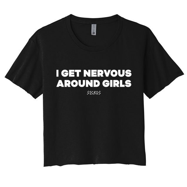 Sickos Shop I Get Nervous Around Crop Top