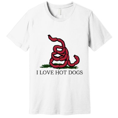 Shithead Steve I Love Hot Dogs Premium T-Shirt