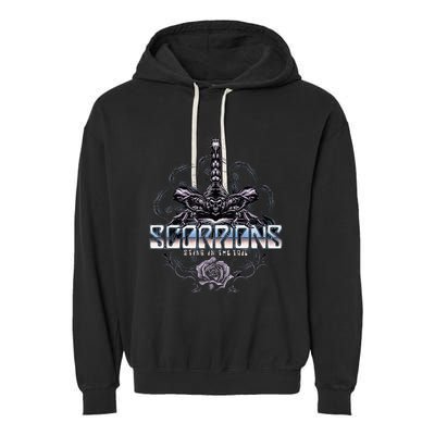 Scorpions Sting In The Tail Garment-Dyed Fleece Hoodie