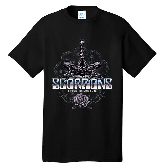 Scorpions Sting In The Tail Tall T-Shirt