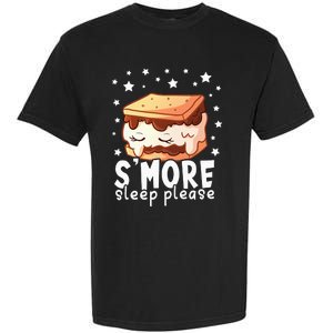 Smore Sleep I Marshmallow Pajamas Forcamping Garment-Dyed Heavyweight T-Shirt