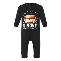 Smore Sleep I Marshmallow Pajamas Forcamping Infant Fleece One Piece