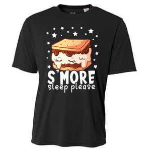 Smore Sleep I Marshmallow Pajamas Forcamping Cooling Performance Crew T-Shirt