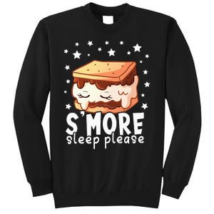 Smore Sleep I Marshmallow Pajamas Forcamping Sweatshirt