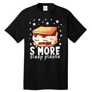 Smore Sleep I Marshmallow Pajamas Forcamping Tall T-Shirt