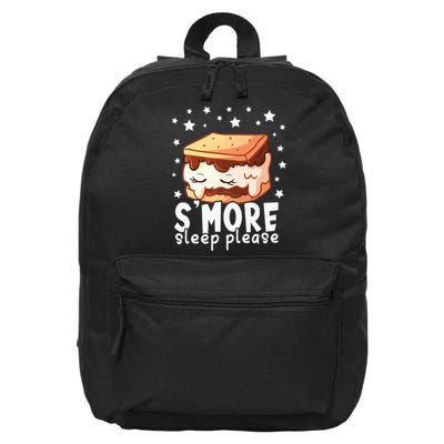 Smore Sleep I Marshmallow Pajamas Forcamping 16 in Basic Backpack