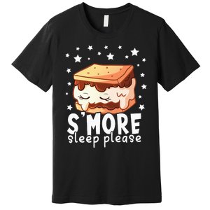 Smore Sleep I Marshmallow Pajamas Forcamping Premium T-Shirt