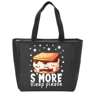 Smore Sleep I Marshmallow Pajamas Forcamping Zip Tote Bag