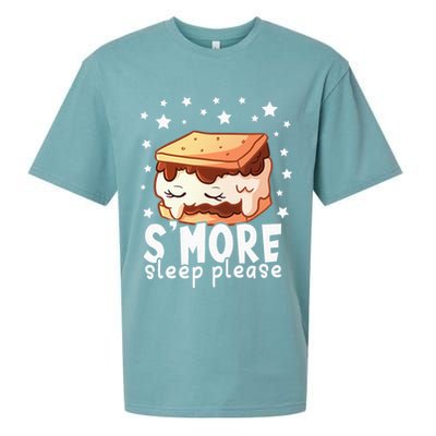 Smore Sleep I Marshmallow Pajamas Forcamping Sueded Cloud Jersey T-Shirt