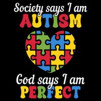Society Says I Am Autism Go Days I Am Perfect Cooling Performance Crew T-Shirt