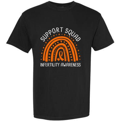 Support Squad Infertility Awareness Garment-Dyed Heavyweight T-Shirt