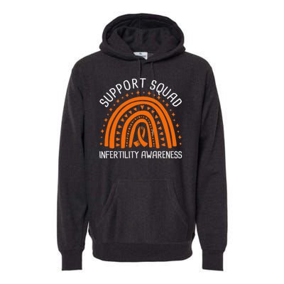 Support Squad Infertility Awareness Premium Hoodie