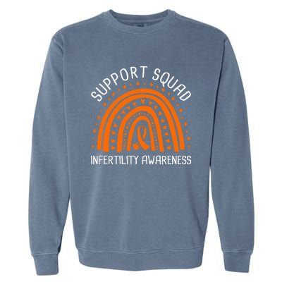 Support Squad Infertility Awareness Garment-Dyed Sweatshirt