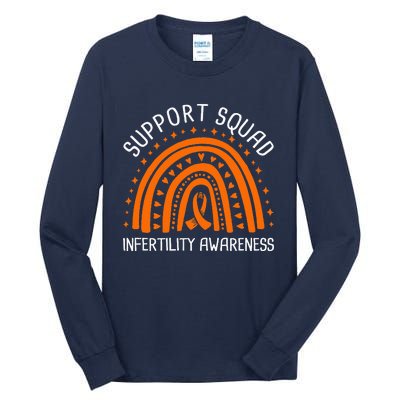 Support Squad Infertility Awareness Tall Long Sleeve T-Shirt