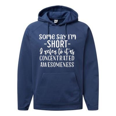 Some Say IM Short Performance Fleece Hoodie