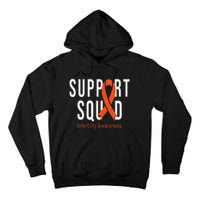 Support Squad Infertility Awareness Orange Ribbon Month Tall Hoodie