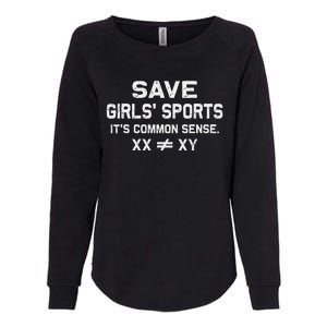 Save Sports Its Common Sense Xx Different To Xy Womens California Wash Sweatshirt