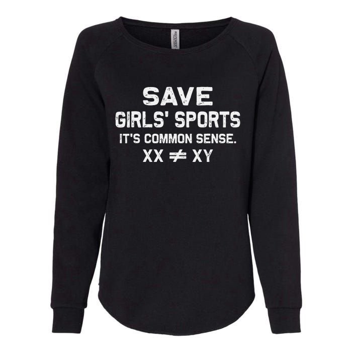 Save Sports Its Common Sense Xx Different To Xy Womens California Wash Sweatshirt