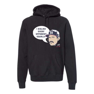 Spencer Strider I Dislike Every Opponent Equally Premium Hoodie