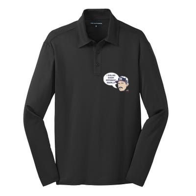 Spencer Strider I Dislike Every Opponent Equally Silk Touch Performance Long Sleeve Polo