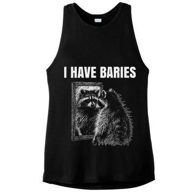 Sarcastic Saying I Have Rabies Meme Ladies PosiCharge Tri-Blend Wicking Tank