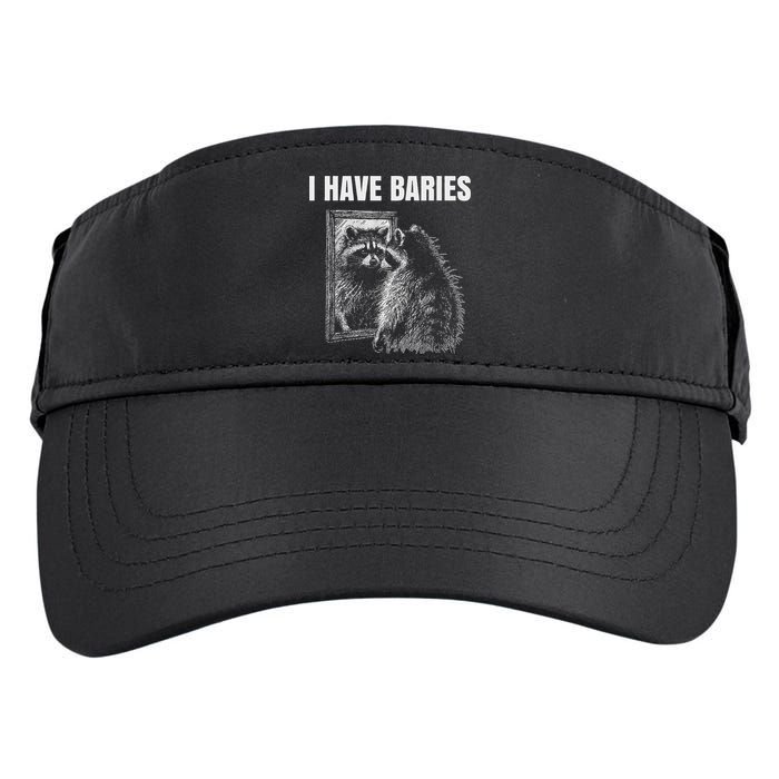 Sarcastic Saying I Have Rabies Meme Adult Drive Performance Visor