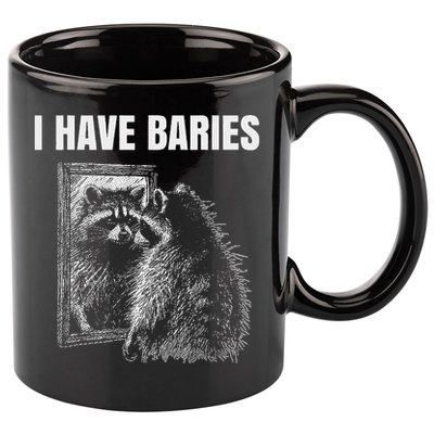 Sarcastic Saying I Have Rabies Meme 11oz C Handle Ceramic Mug