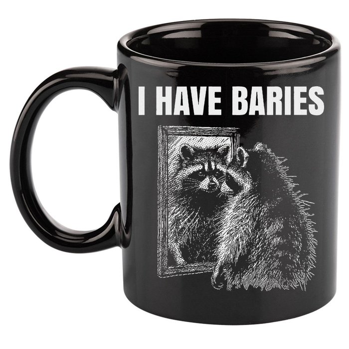 Sarcastic Saying I Have Rabies Meme 11oz C Handle Ceramic Mug
