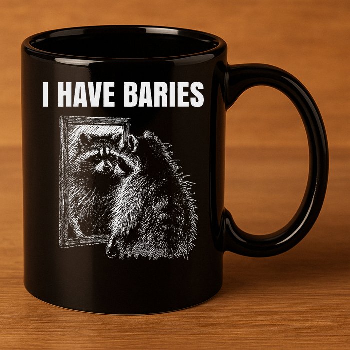 Sarcastic Saying I Have Rabies Meme 11oz C Handle Ceramic Mug
