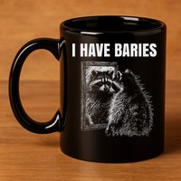 Sarcastic Saying I Have Rabies Meme 11oz C Handle Ceramic Mug