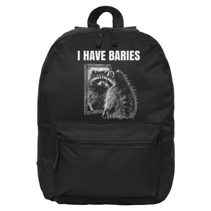 Sarcastic Saying I Have Rabies Meme 16 in Basic Backpack
